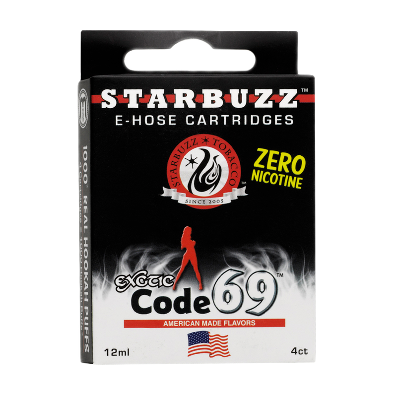 Starbuzz Code 69 E-Hose Cartridges 4ct