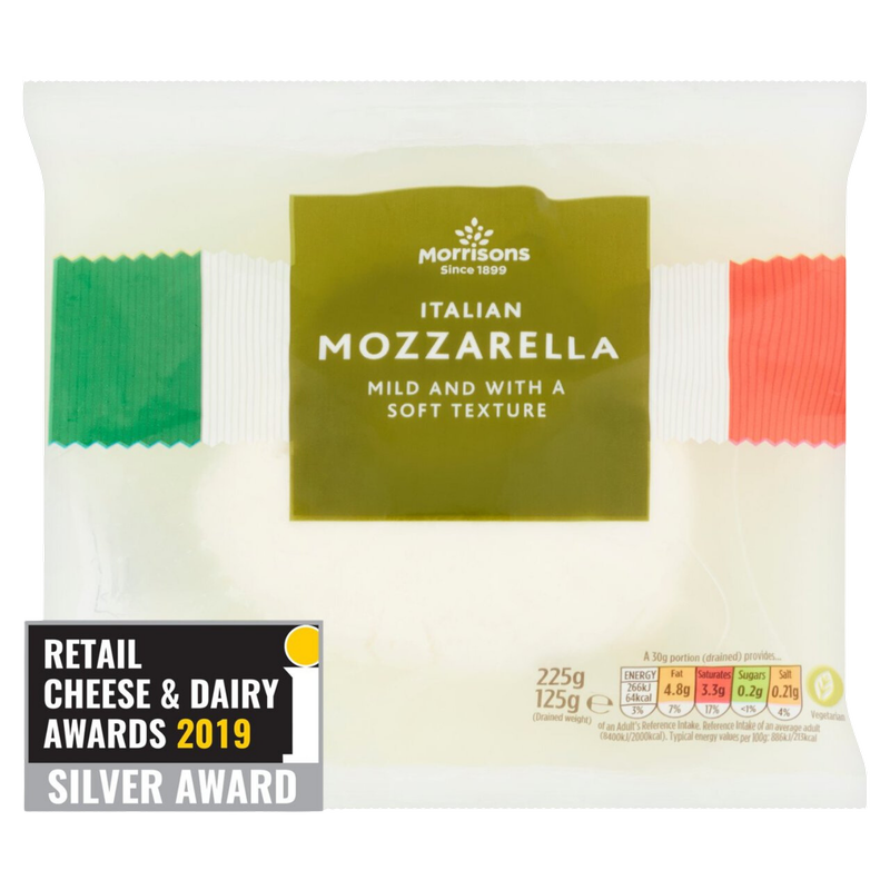 Morrisons Italian Mozzarella, 125g
