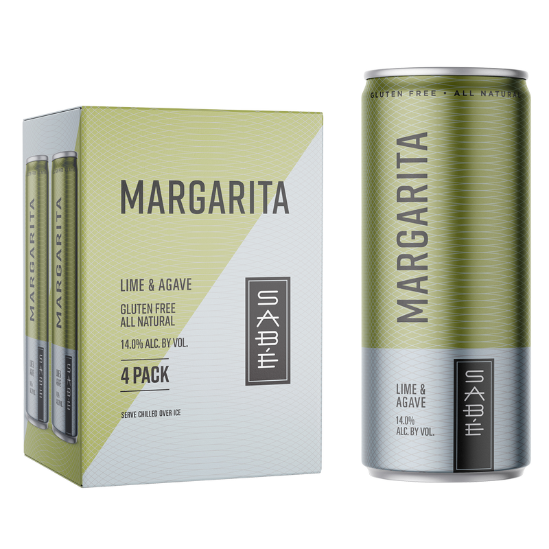 Sabe Margarita 4pk 250 ml Can 14% ABV
