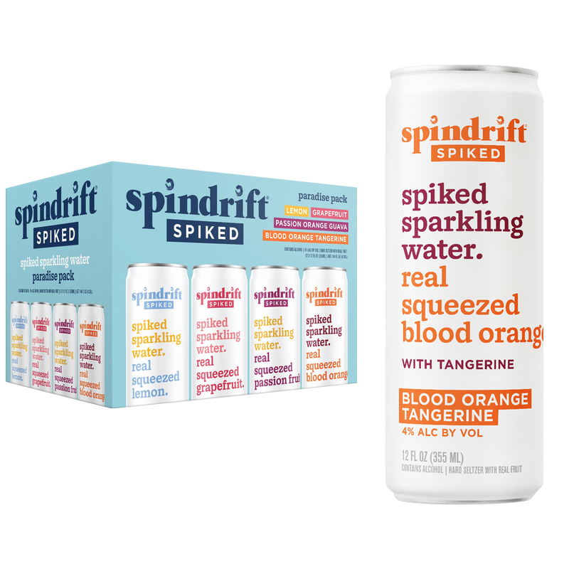 Spindrift Spiked Paradise Variety Pack 12pk 12oz Can 4.0% ABV