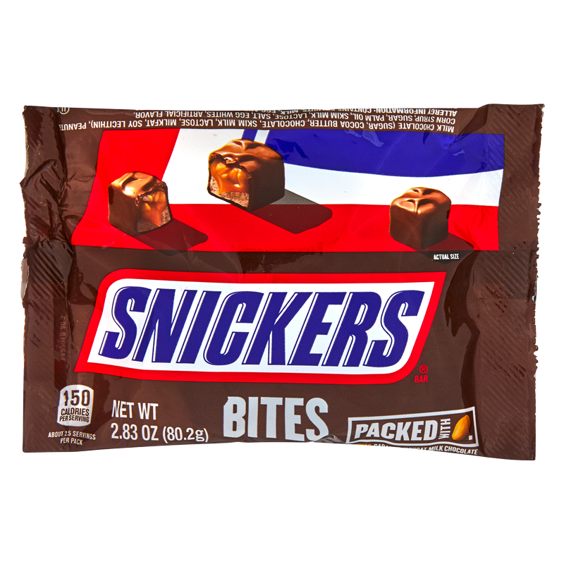 Snickers Unwrapped Bites 2.83oz