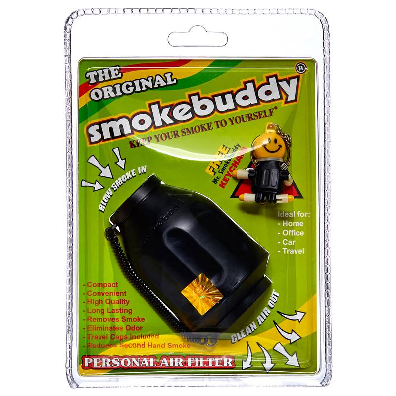 The Original Smoke Buddy Black Air Purifier