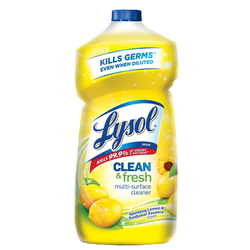 Lysol Lemon and Sunflower Multi-Surface Cleaner 28oz