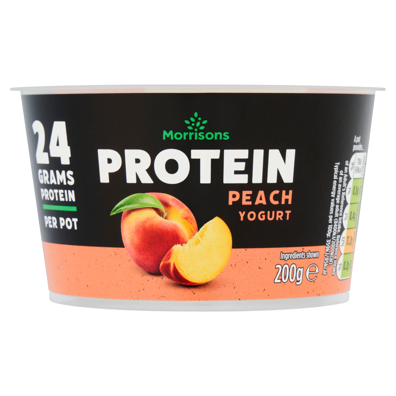 Morrisons Peach Protein Yogurt, 200g