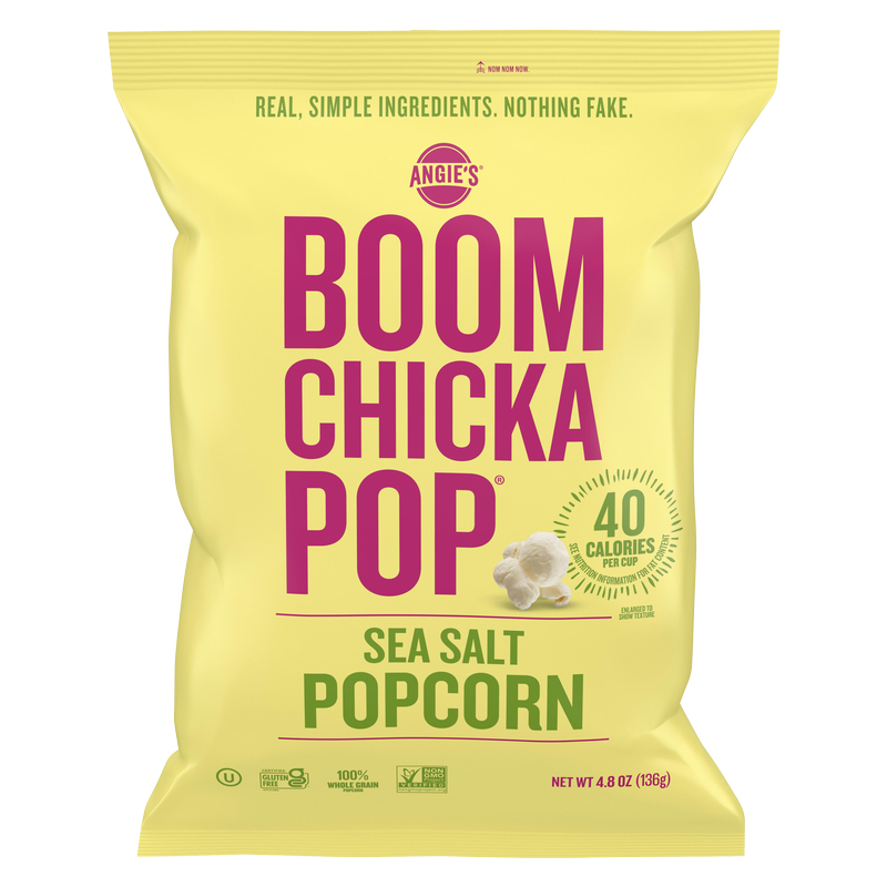 Angie's Boomchickapop Sea Salt Popcorn 4.8oz