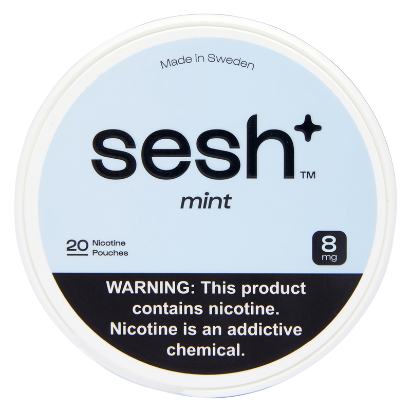 Sesh+ Mint Nicotine Pouch 8mg