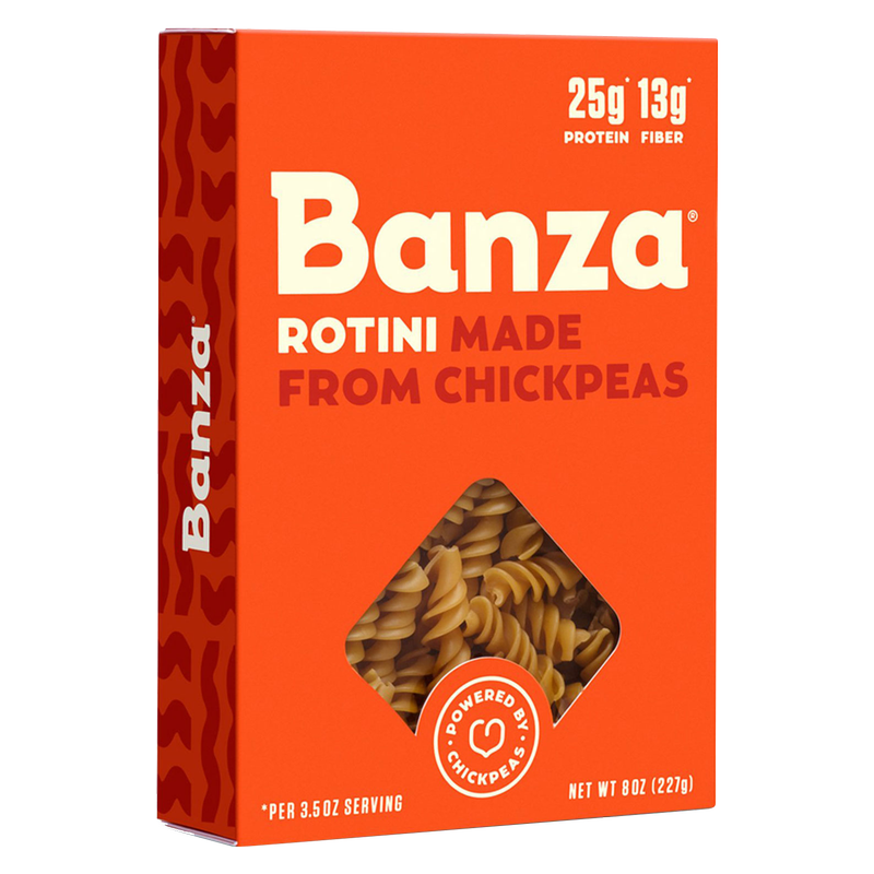Banza Chickpea Flour Rotini Pasta 8oz