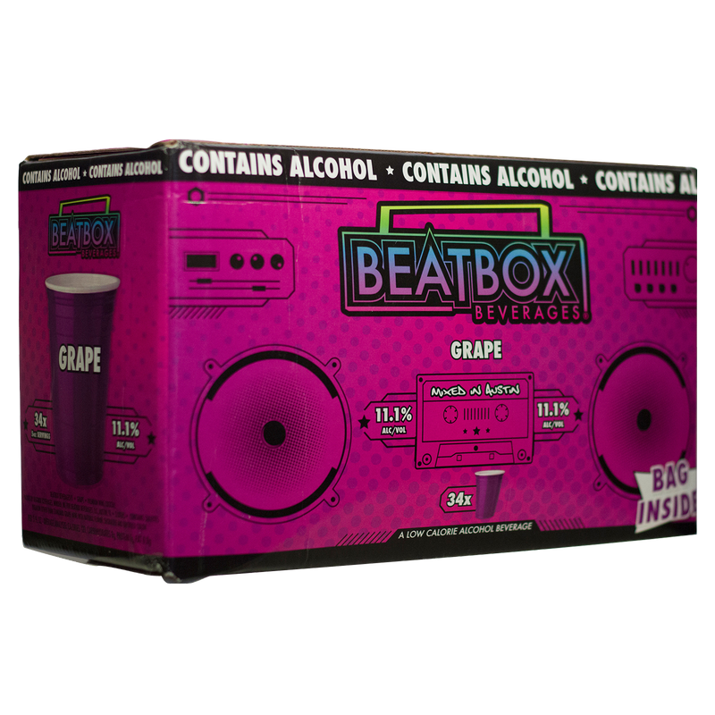 BeatBox Grape 5L 11.1% ABV Party Punch