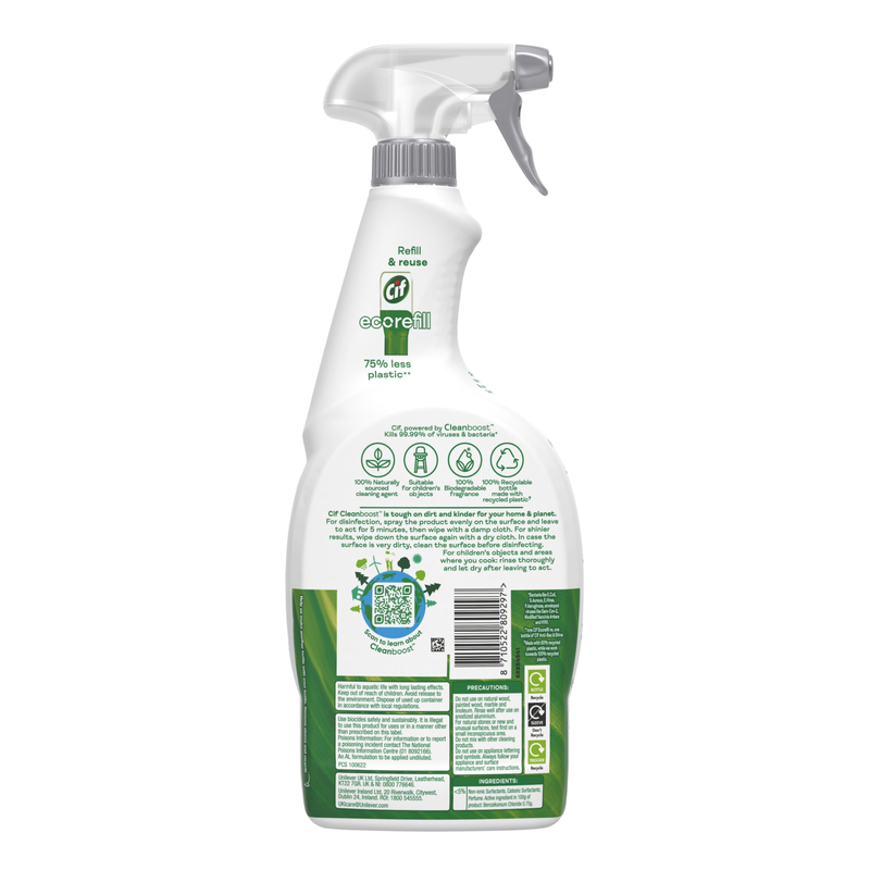Cif Anti-Bacterial & Shine Multi-Purpose Spray, 700ml