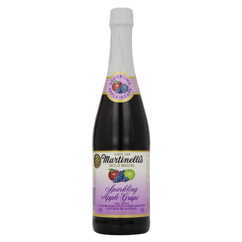 Martinelli's Sparkling Apple Grape Cider 25.4oz Btl