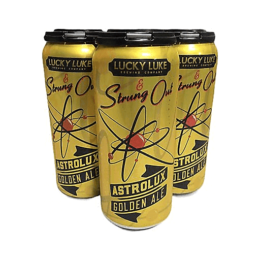 Lucky Luke Brewing Astrolux Golden Ale 4pk 16oz Can