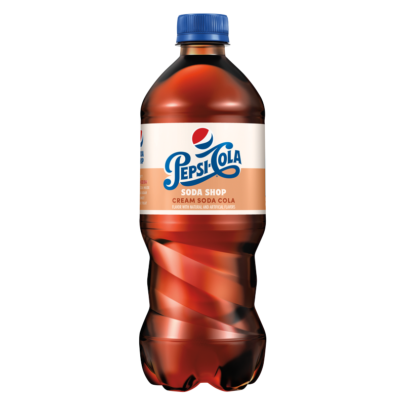 Pepsi Soda Shop Cream Soda 20oz