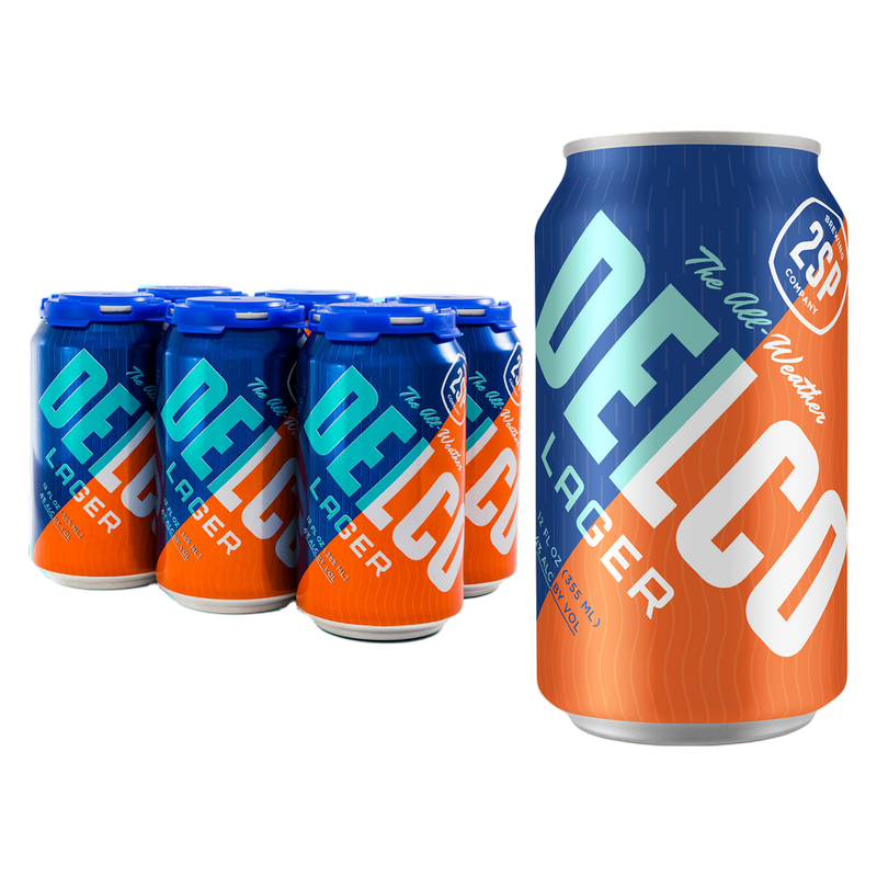 2sp Delco Lager 6pk 12oz Can 4.0% ABV
