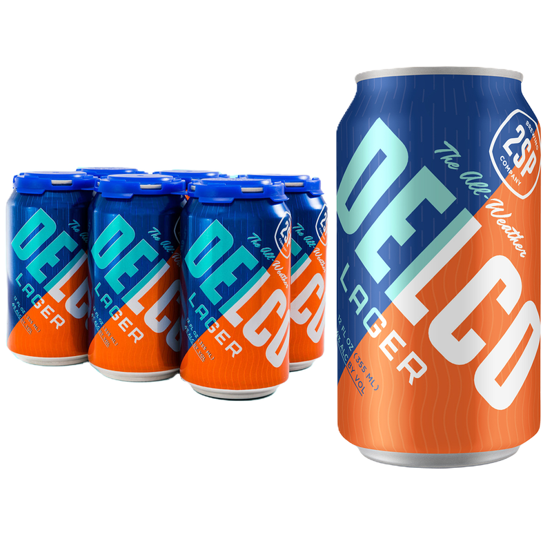 2sp Delco Lager 6pk 12oz Can 4.0% ABV