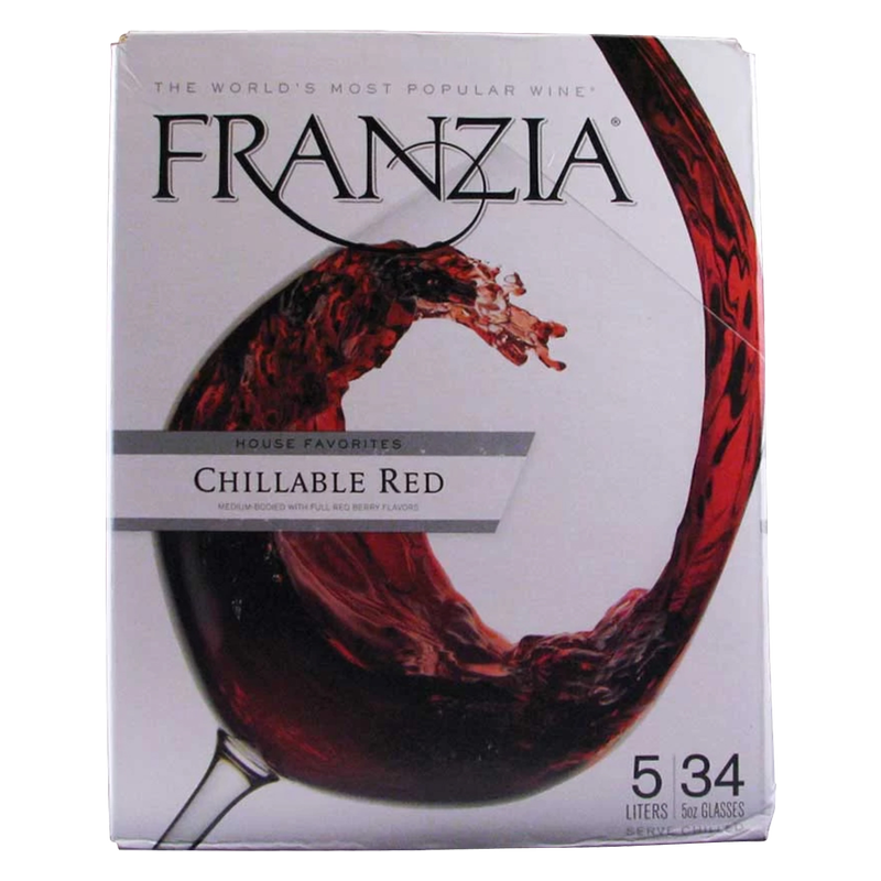 Franzia Chillable Red 3 Liter Box