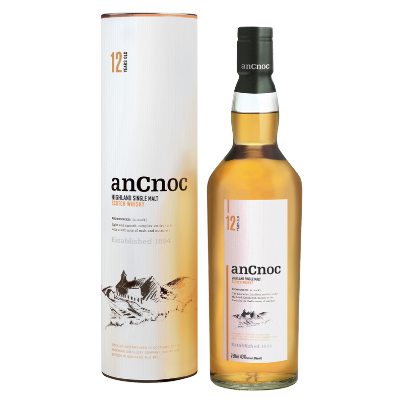 Ancnoc 12 Yr Scotch 750ml