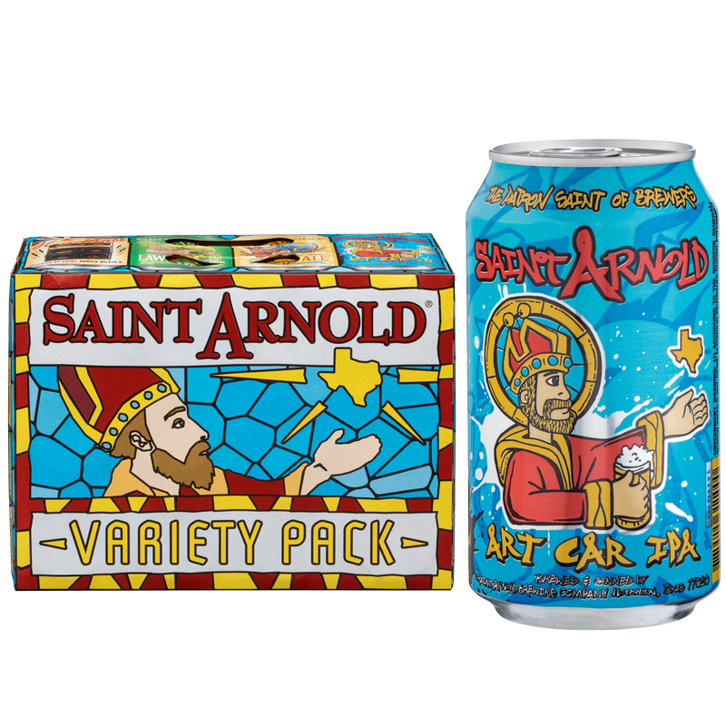 Saint Arnold Variety Pack 12pk 12oz Can 4.3-7.1% ABV