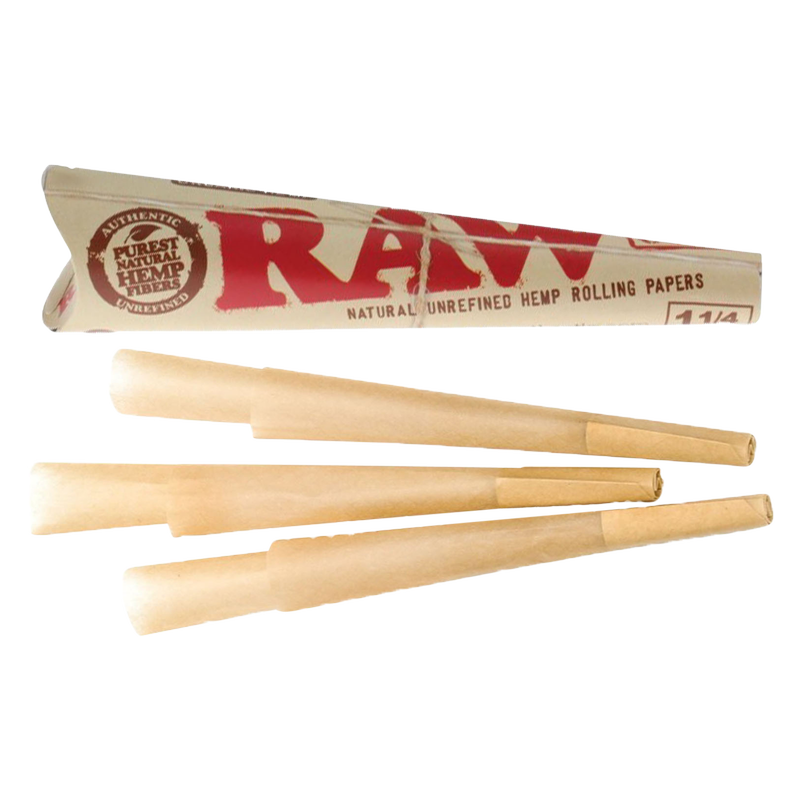 RAW Hemp Pre-Rolled Cones 1 1/4in 6ct