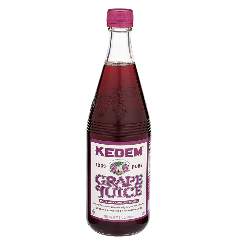 Kedem Kosher Grape Juice 22oz Btl