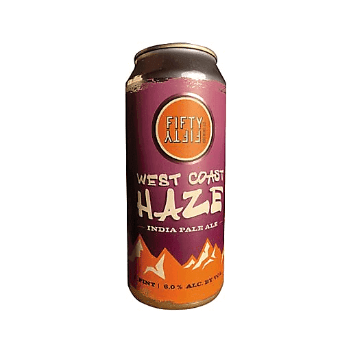 Fifty Fifty Brewing West Coast Haze IPA 4pk 16oz Can