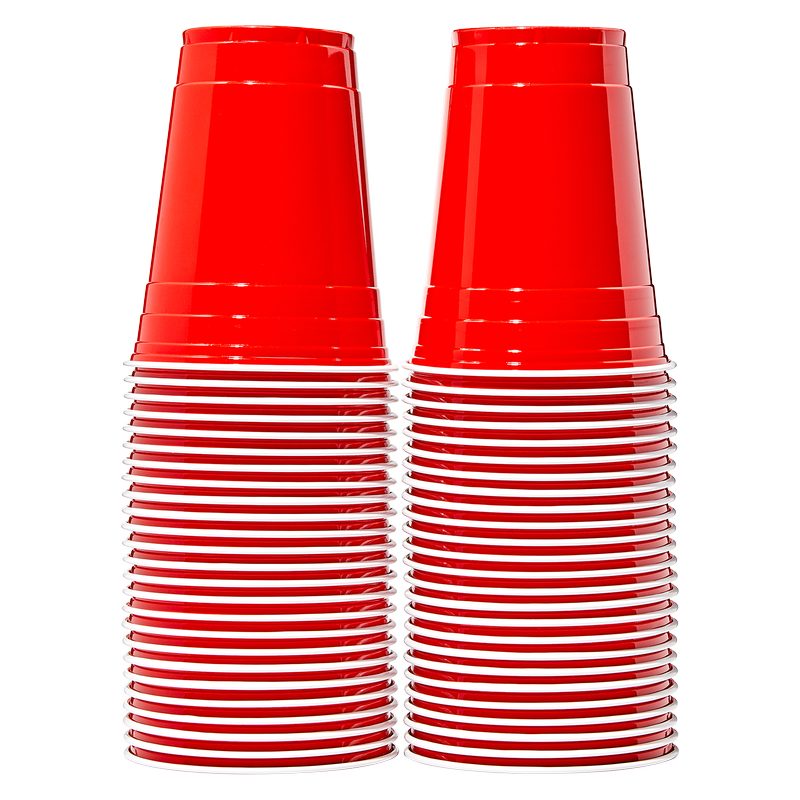 2 Large Red Plastic Cups - household items - by owner - housewares sale -  craigslist