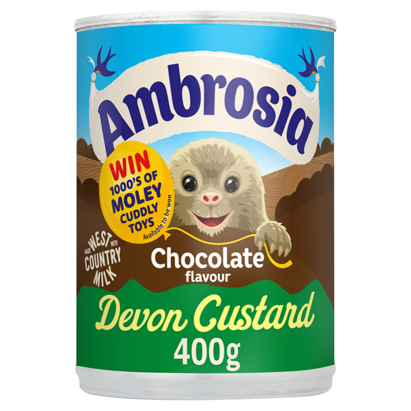 Ambrosia Chocolate Devon Custard, 400g