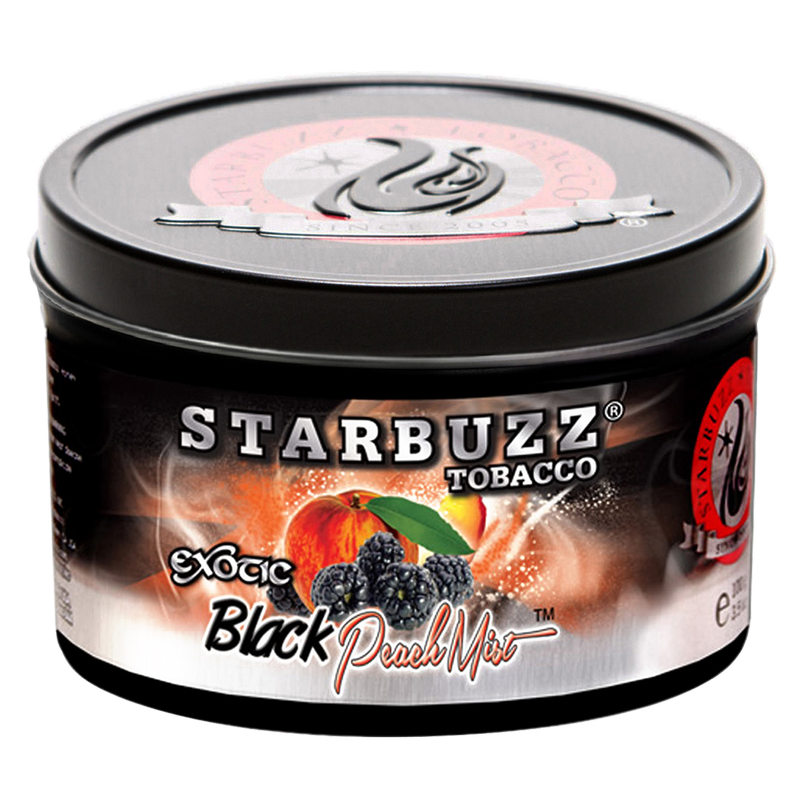 Starbuzz Black Peach Mist Shisha Tobacco 100g