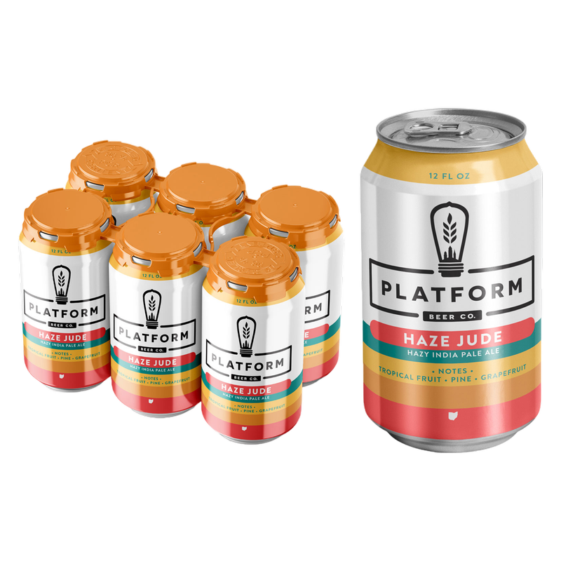 Platform Brewing Haze Jude 6pk 12oz Can 6.8% ABV