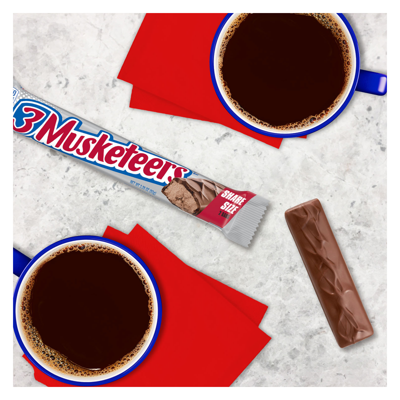 3 Musketeers King Size Candy Bar 3.28oz