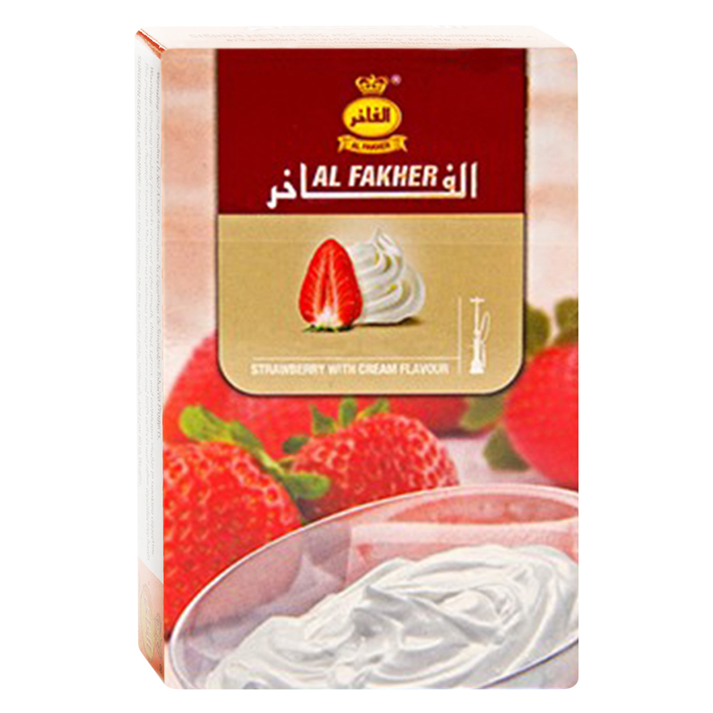 Al Fakher Strawberry Cream Shisha Tobacco 50g