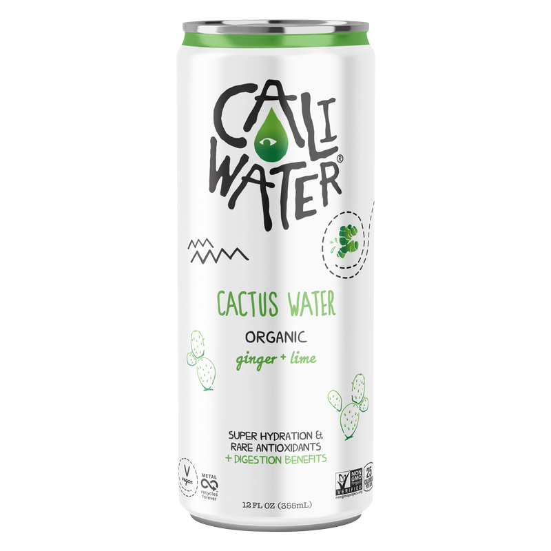 Caliwater Ginger Lime 12oz.
