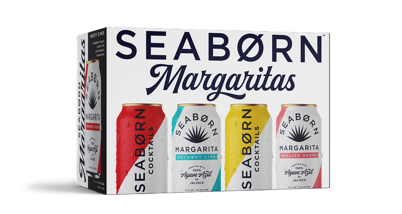 Seaborn Cocktails Margarita Variety Pack 12pk 12oz Cans