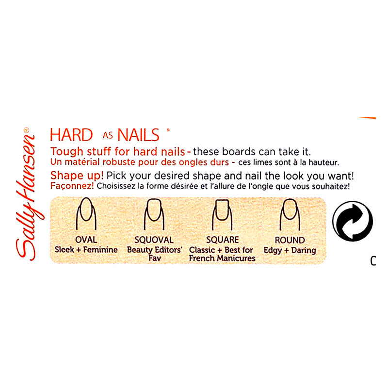 Sally Hansen Hard As Nails Coarse Nail Board 1ct