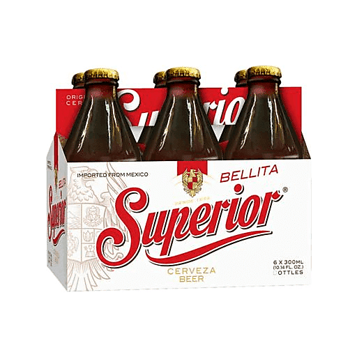 Superior Cerveza Beer 6pk 300ml Btl