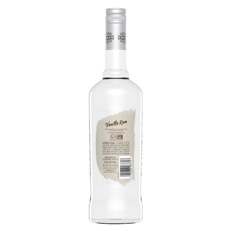 Cruzan Vanilla Rum 750ml (42 Proof) Alcohol fast delivery by App or