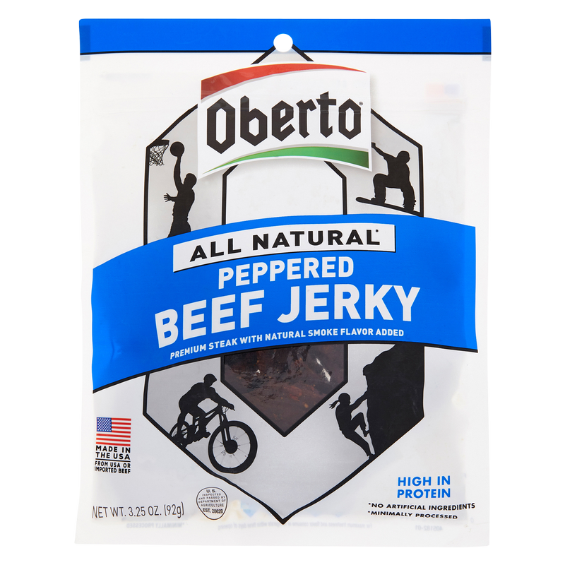 Oberto Peppered Beef Jerky 3.25oz