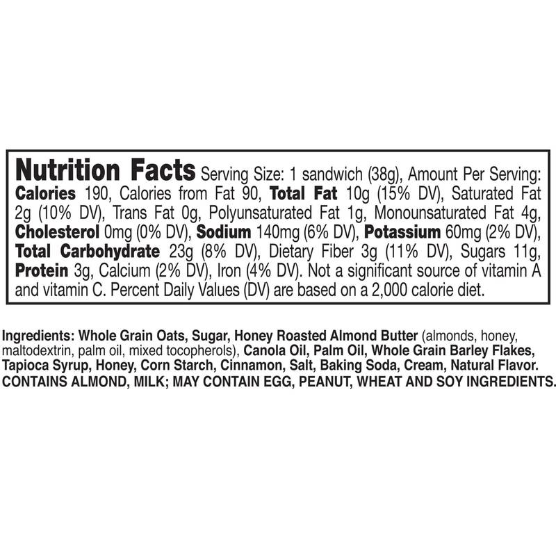 Nature Valley Almond Butter Biscuits 1.35oz