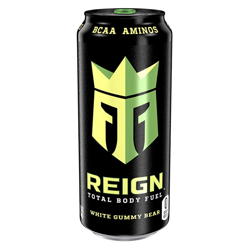 Monster Energy Reign White Gummy Bear 16oz Can