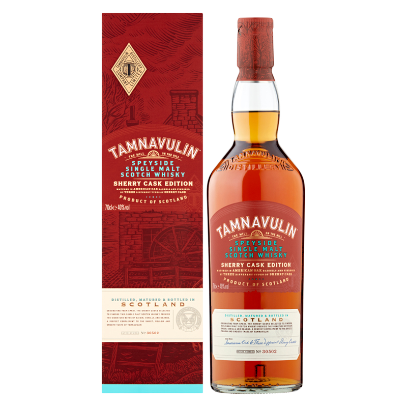 Tamnavulin Single Malt Scotch Whisky Sherry Cask Edition, 70cl