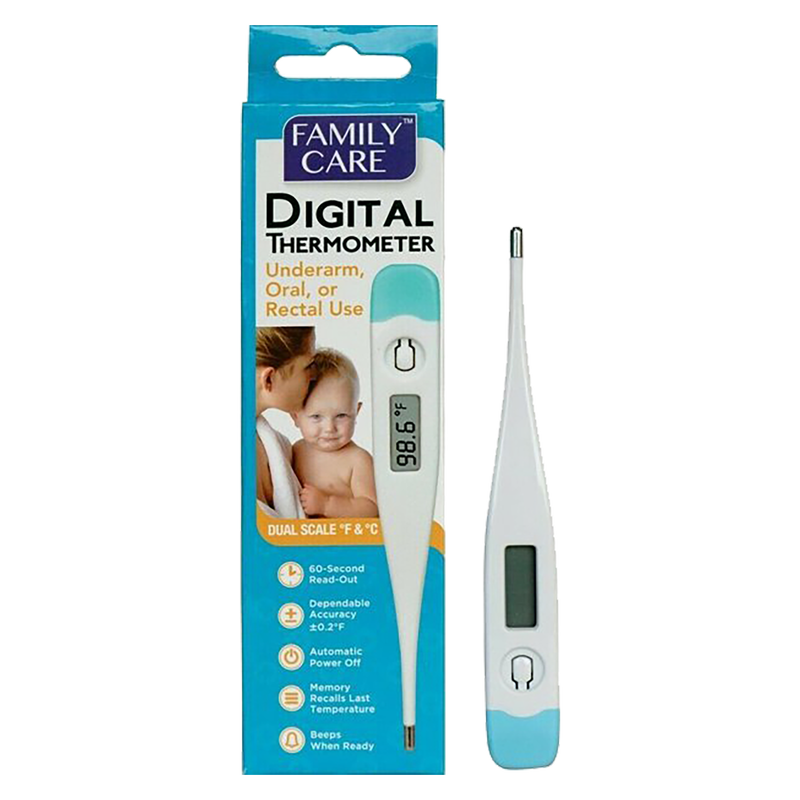 Family Care Digital Thermometer 1ct