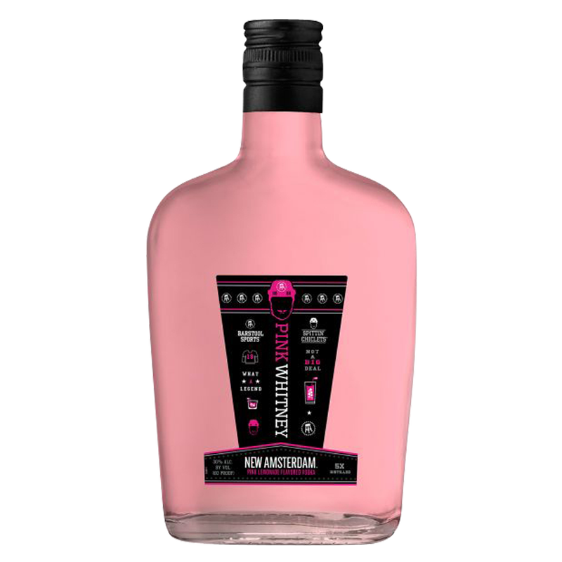 New Amsterdam Pink Whitney Vodka 375ml (60 Proof)