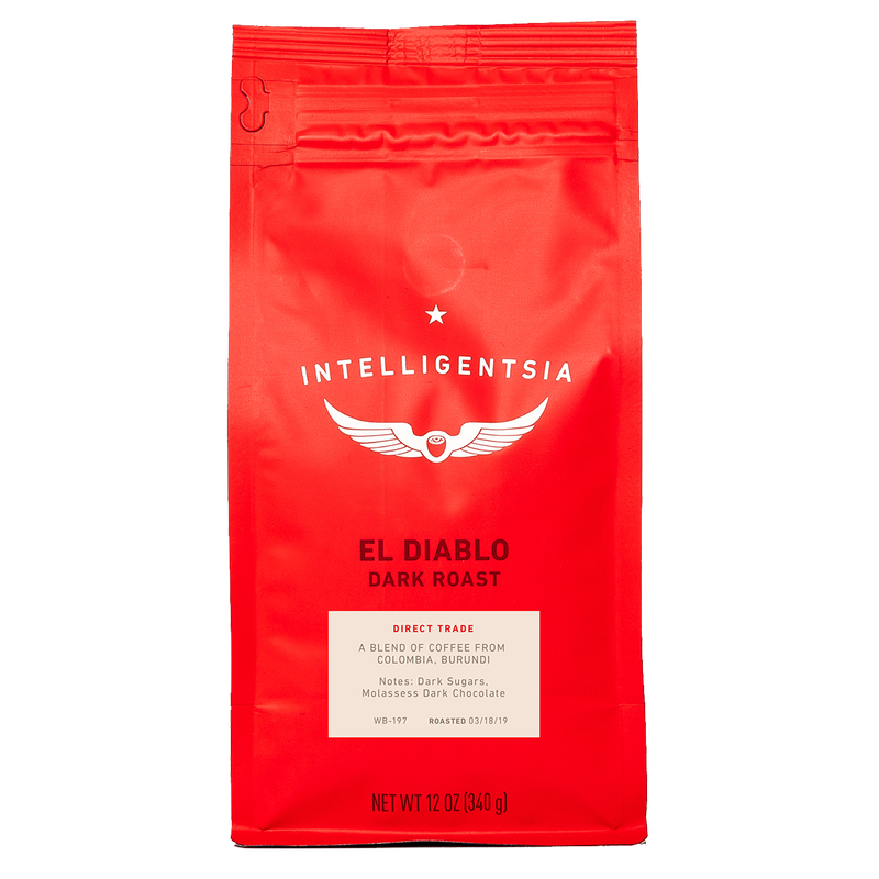 Intelligentsia El Diablo Whole Bean 12oz Bag