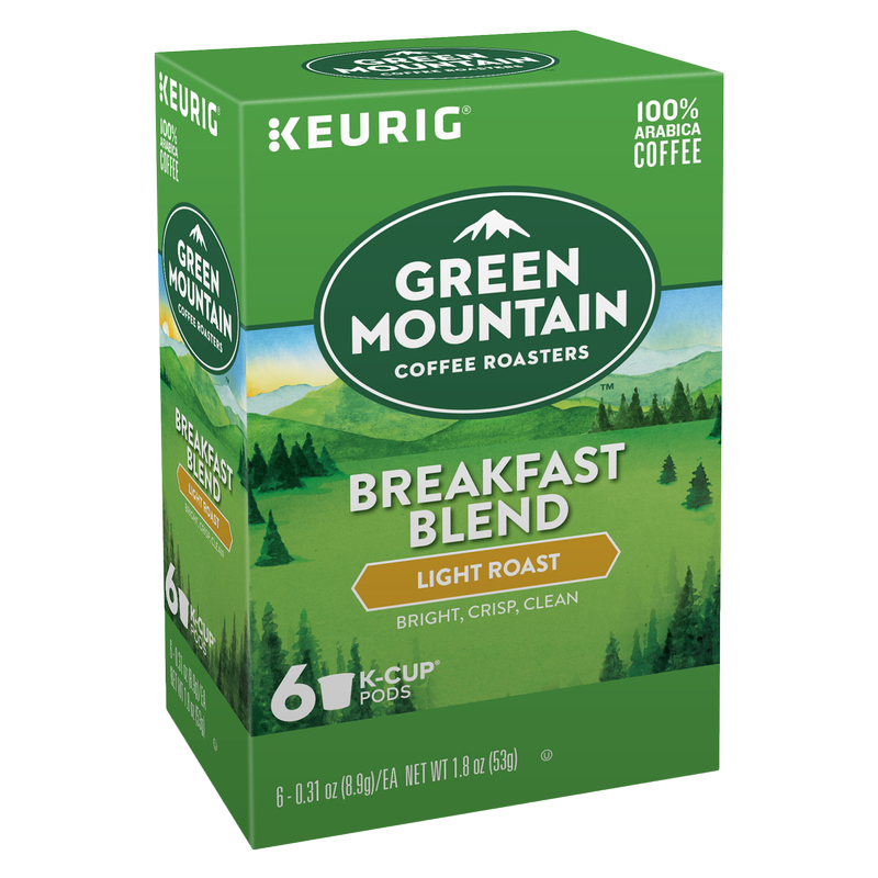 Green Mountain Coffee Breakfast Blend K-Cups 6ct