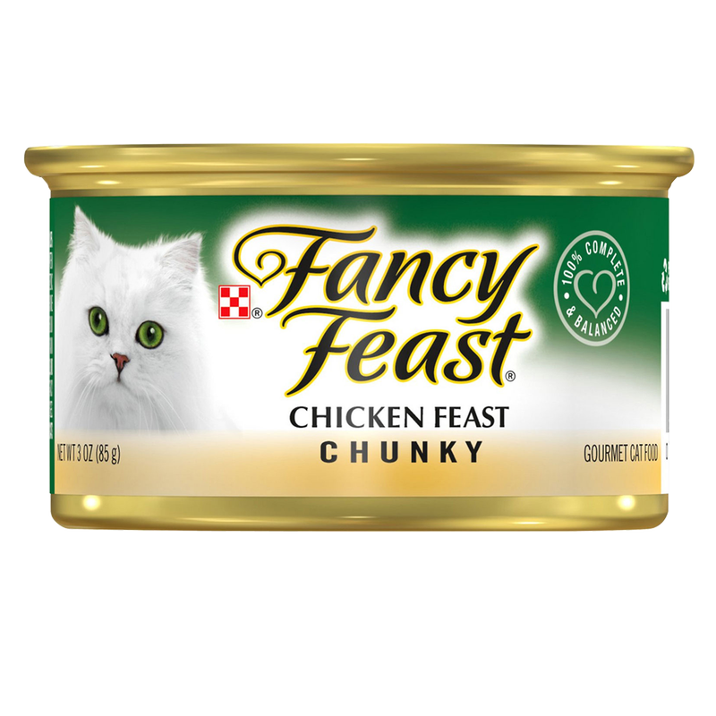Purina Fancy Feast Chunky Chicken Feast Wet Cat Food 3oz