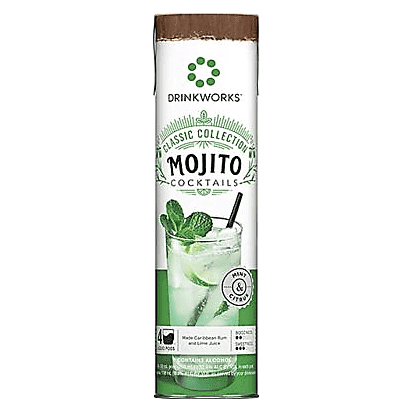 Drinkworks Classic Collection Mojito 4pk 50ml : Alcohol fast delivery by  App or Online