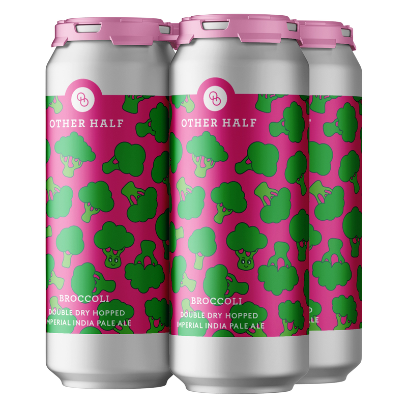 Other Half Broccoli DDH Imperial IPA 4pk 16oz Can 7.9% ABV