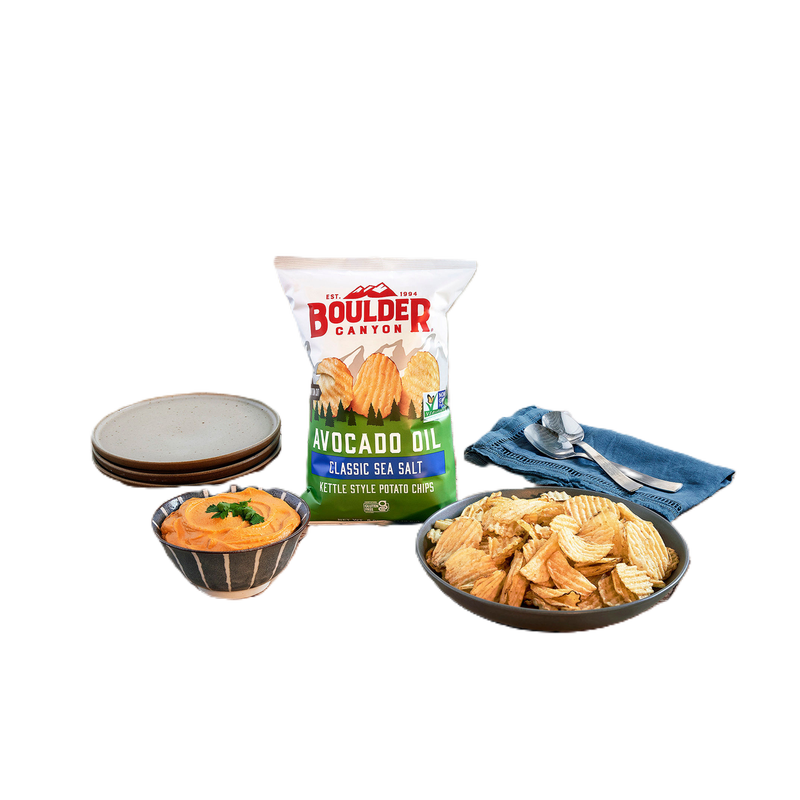 Boulder Canyon® Avocado Oil Classic Sea Salt Kettle Potato Chips 5.25oz
