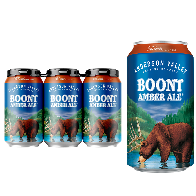 Anderson Valley Brewing Company Boont Amber 6pk 12oz Can 5.8% ABV