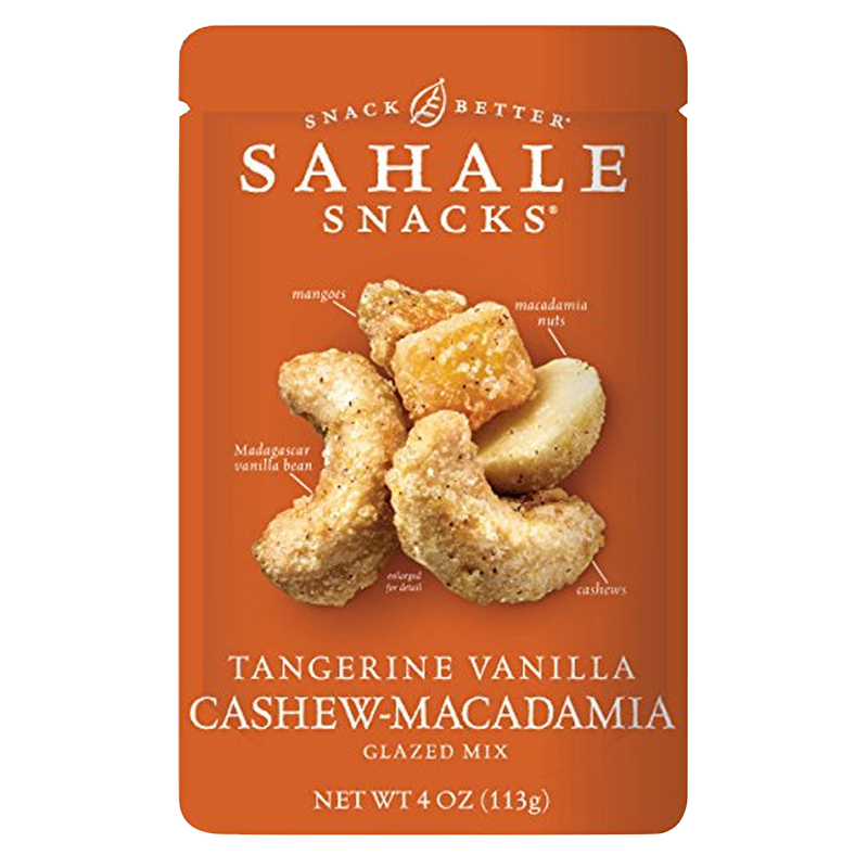 Sahale Tangerine Vanilla Glazed Cashew-Macadamia Mix 4oz