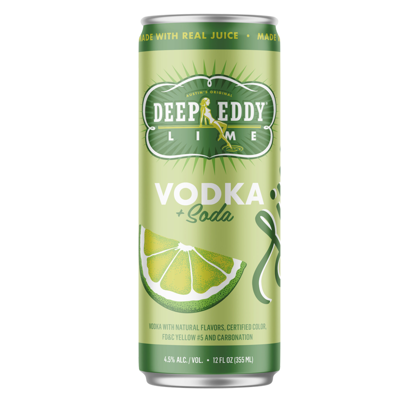 Deep Eddy Vodka Soda Lime 12oz Can 4.5% ABV